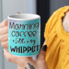 Kaffee mit meinem Whippet